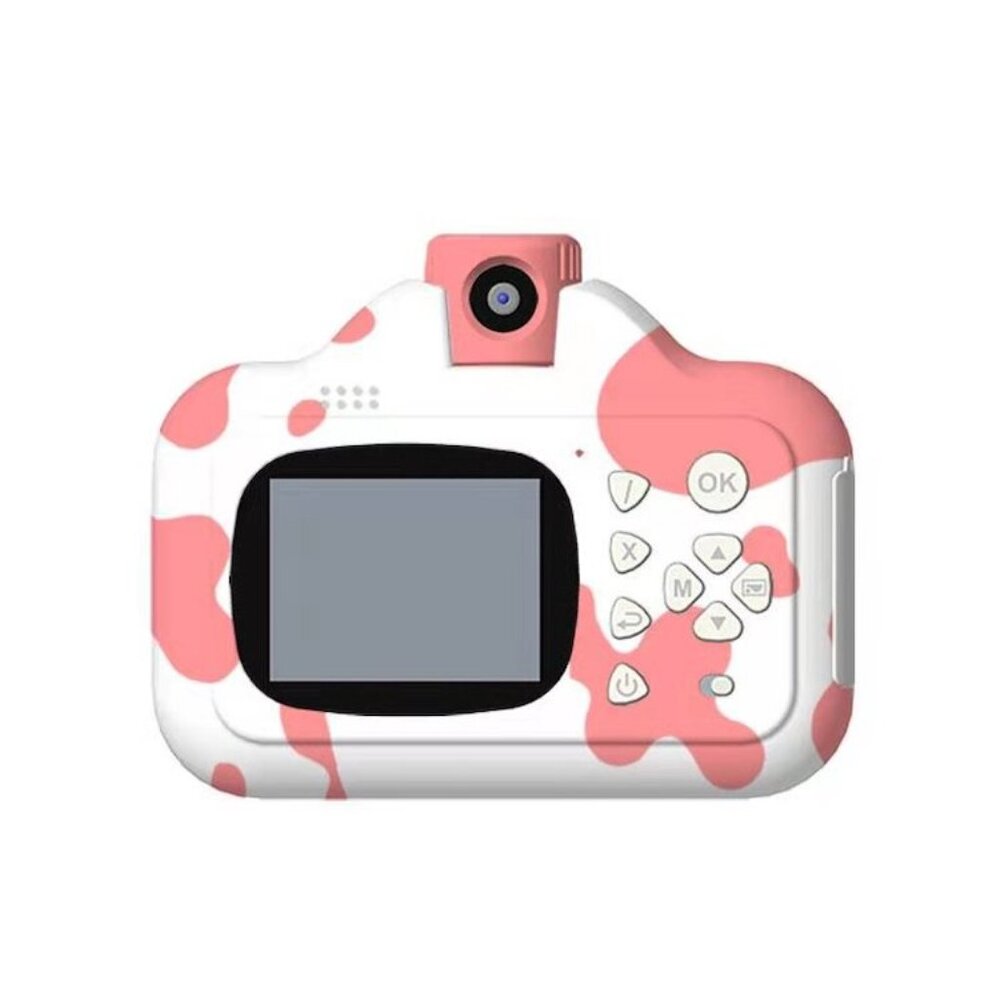 Instant Print Camera For Kids Black, Pink Digital WIFI Video Camera with 3 Rolls - Picture 7 of 11